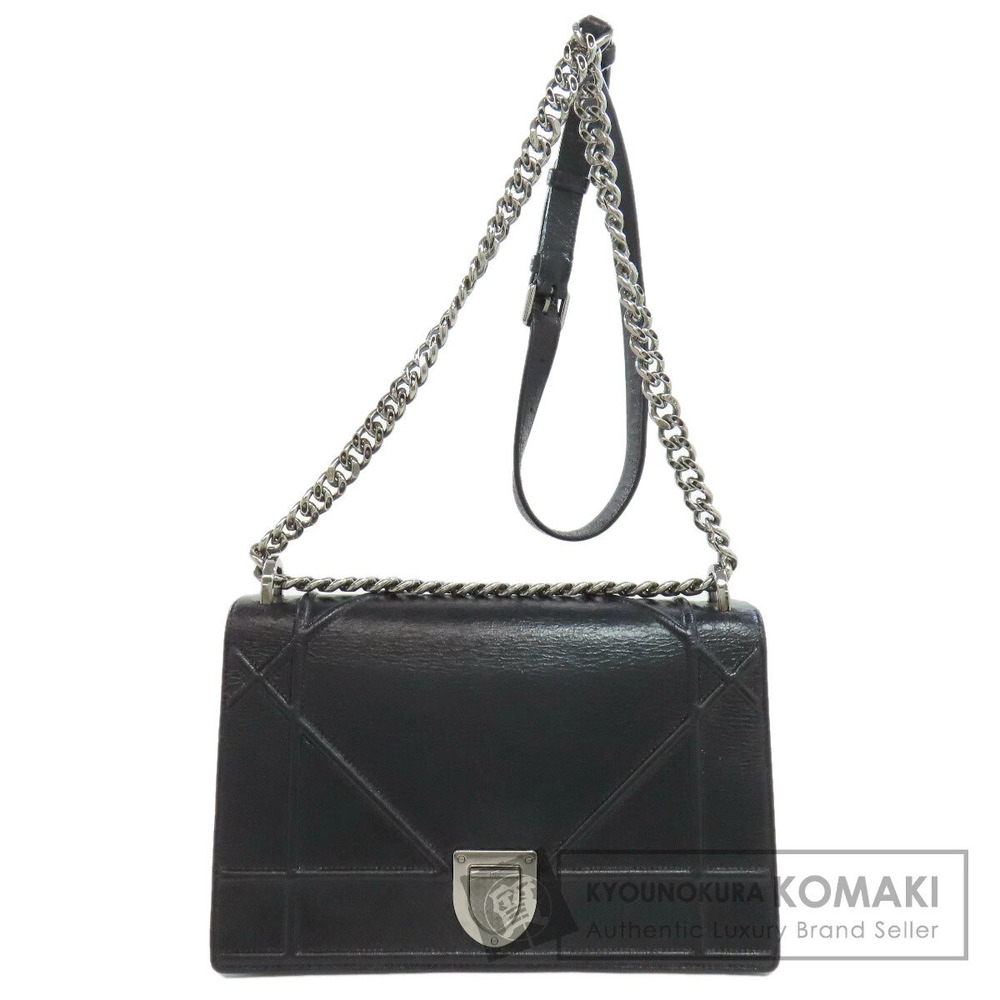 Christian Dior Diorama Chain Shoulder Bag Calfskin